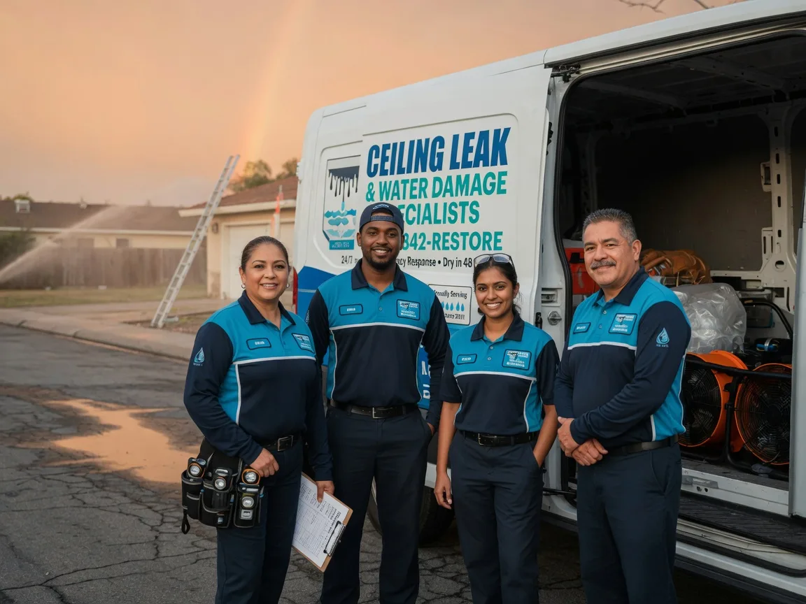 Ceiling Leak Cleanup company in Hanna, OK